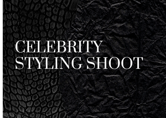 Celebrity styling shoot