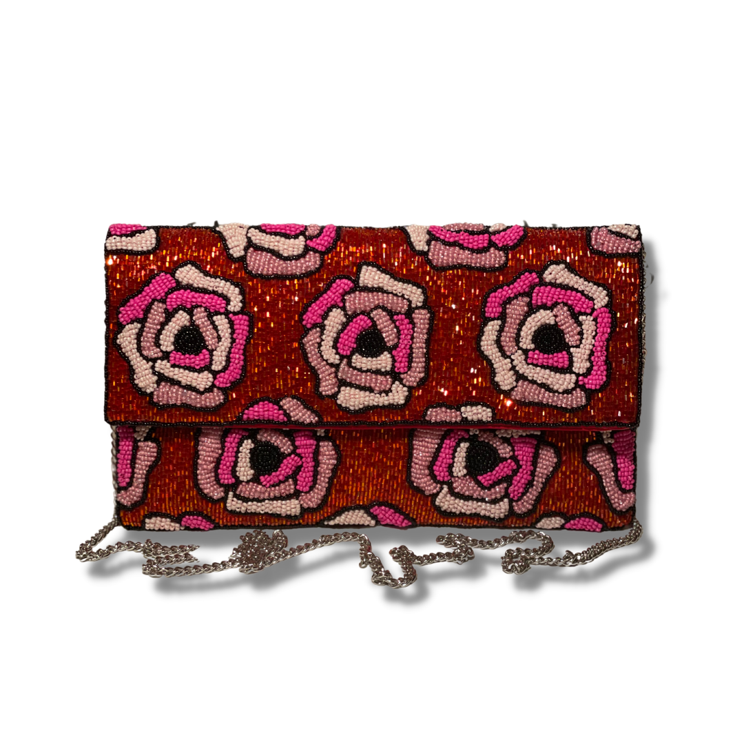 Rosses are Pink Clutch