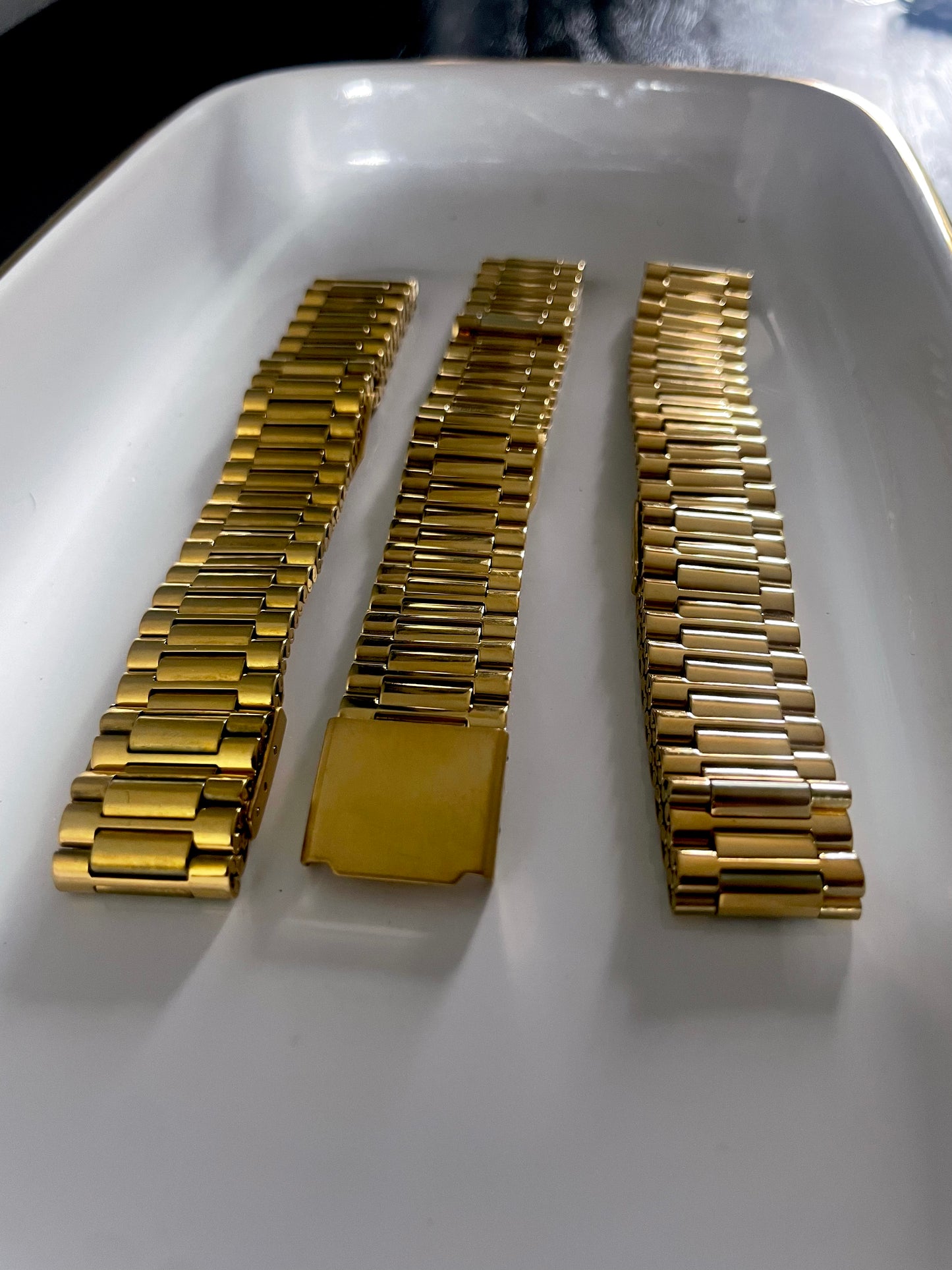 Gold Watch Band Bracelet