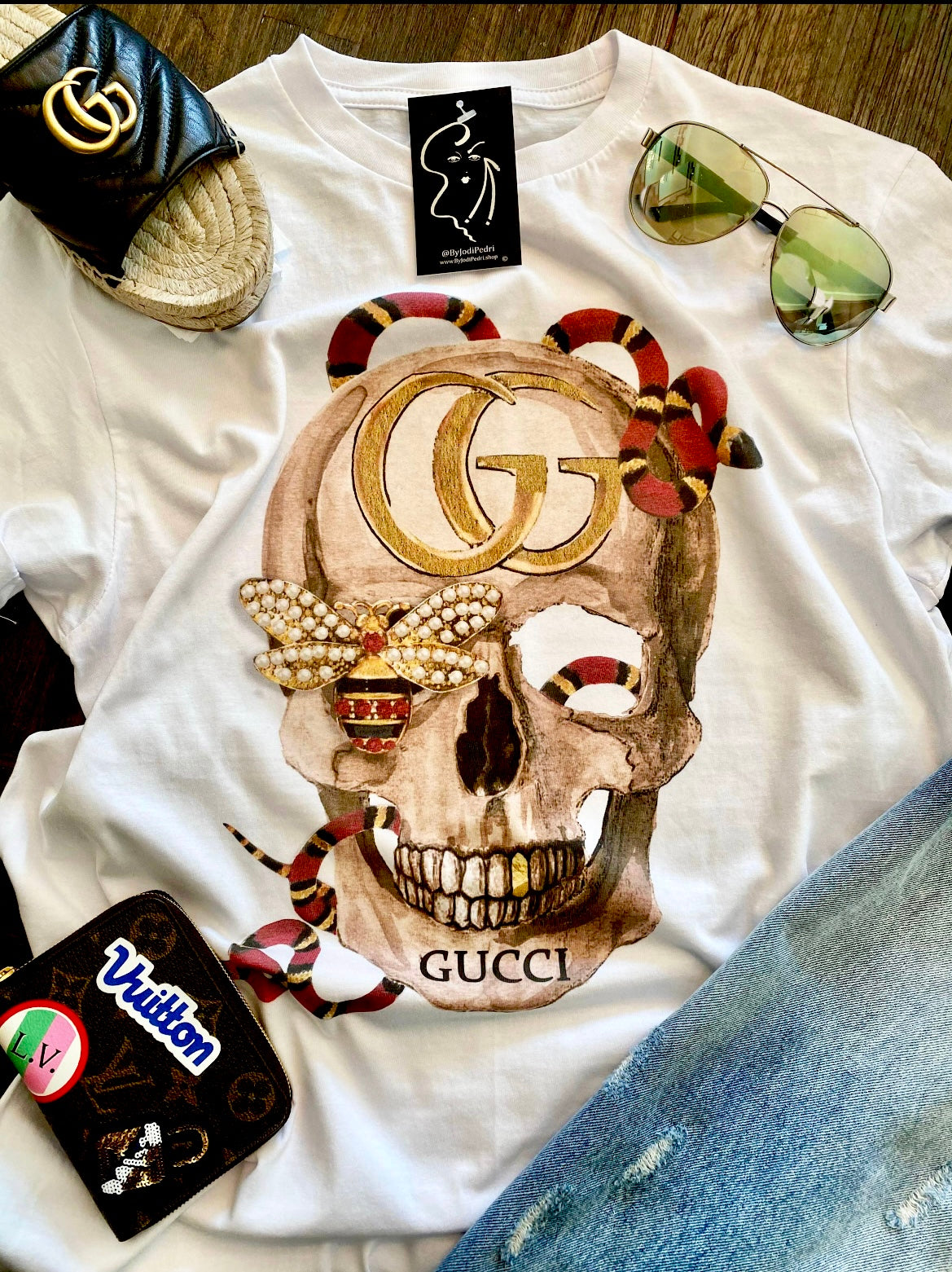 GG SKULL SHIRT