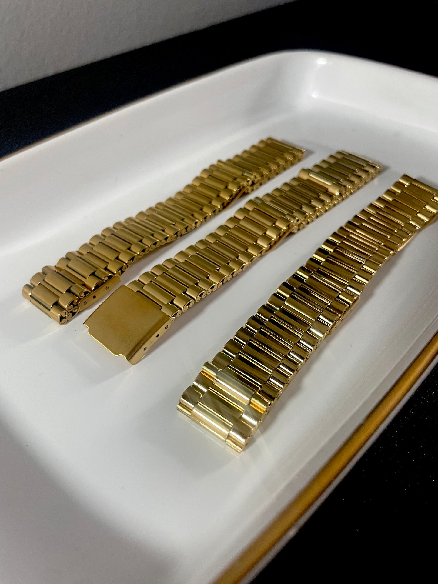 Gold Watch Band Bracelet